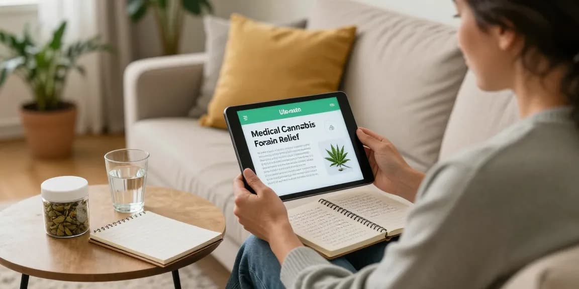 Medizinisches Cannabis gegen Schmerzen effektive Möglichkeiten zur Schmerzlinderung in einer schönen Wohnumgebung