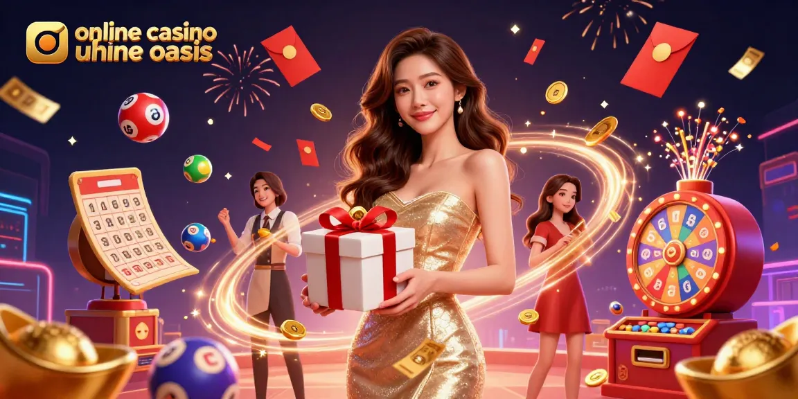 Experience the excitement of online casino ohne oasis with colorful games and festive energy in a dynamic scene.