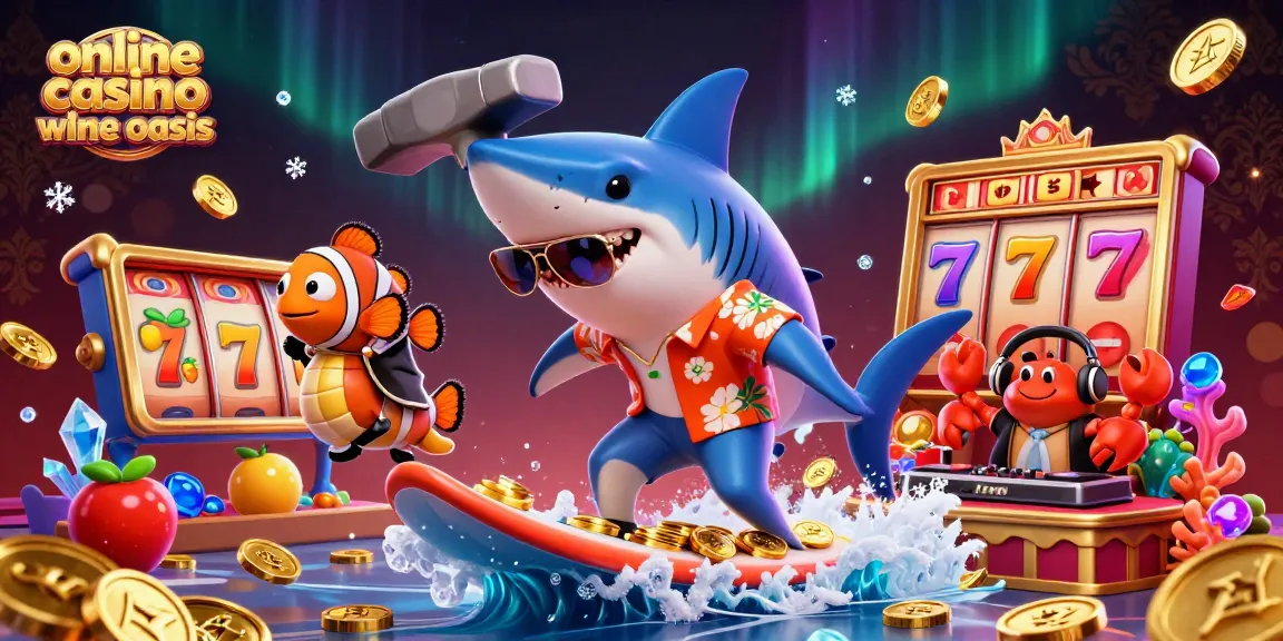 Experience the thrill at an online casino ohne oasis with vibrant characters and dynamic gaming elements.