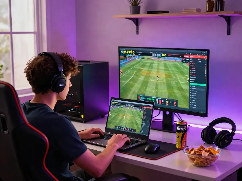 Online gaming setup with live sports betting and engaging elements at https://nbet.group/.