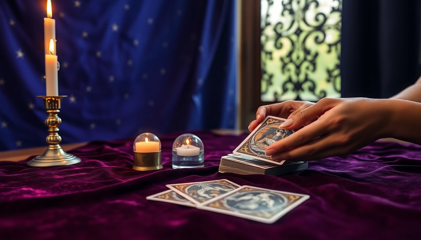 Entdecken Sie die tarotkarten bedeutung mit beeindruckenden Karten und mystischer Atmosphäre.