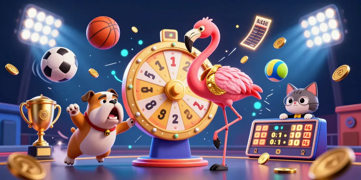 Engage in trực tiếp bóng đá with 3D sports betting scene featuring vibrant characters and dynamic elements.