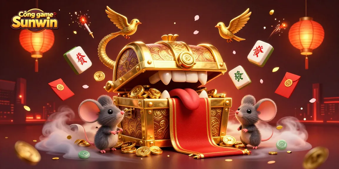 Engage with Cổng game Sunwin's vibrant 3D scene brimming with fortune and excitement.